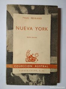 Gebrauchte Bücher: NUEVA YORK - MORAND, PAUL